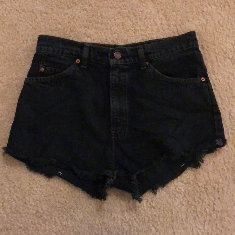 Black Levi shorts